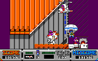 Bionic Commando - NES spill - Retrospillkongen
