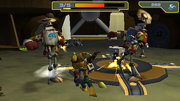 Ratchet and Clank: Size Matters (Platinum) - PSP spill - Retrospillkongen