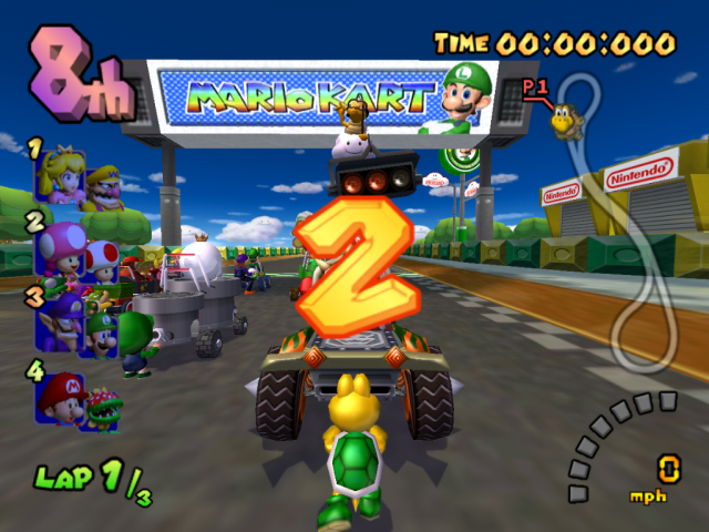 Mario Kart Double Dash!! - Gamecube spill - Retrospillkongen
