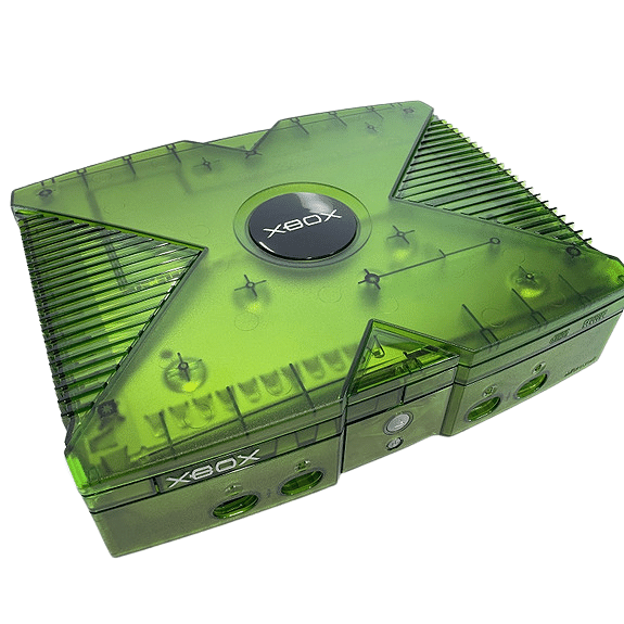 Microsoft Xbox Original: Translucent Green Edition konsoll - Retrospillkongen