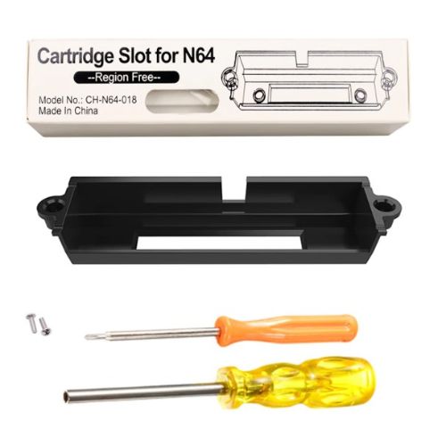 N64 Cartridge / Kassett Slot Tray REGION FRI for Nintendo 64 - spill US & JAPAN spill - Tilbehør - Retrospillkongen