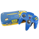 Nintendo 64 Pikachu Version Blue Yellow Konsoll pakke - Retrospillkongen