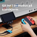 Nintendo Switch Dock 4k kompatibel TV adapter USB 3.0 - Retrospillkongen