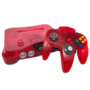 Nintendo 64 Funtastic Watermelon Red Konsoll pakke - Retrospillkongen
