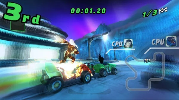 Ben 10: Galactic Racing - PSV spill - Retrospillkongen