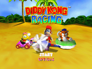 Diddy Kong Racing - N64 spill - Retrospillkongen