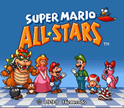Super Mario All Stars - SNES spill - Retrospillkongen