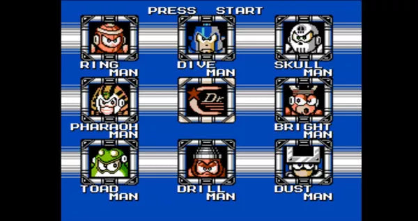 Mega Man 4 - NES spill - Retrospillkongen