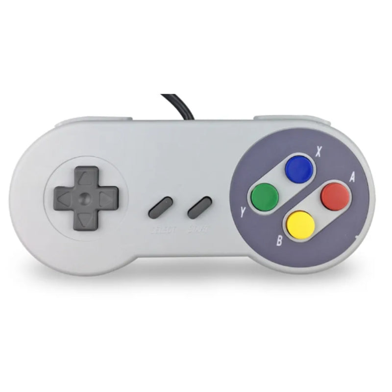 Super Nintendo Entertainment System (SNES) Kompatibel gamepad kontroll - Retrospillkongen