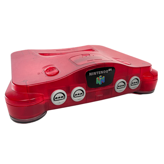 Nintendo 64 Funtastic Watermelon Red Konsoll pakke - Retrospillkongen