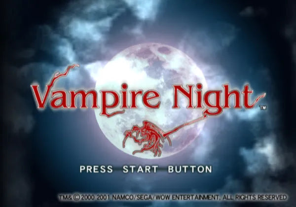 Vampire Night - PS2 spill - Retrospillkongen