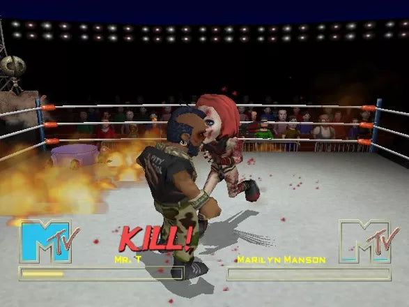 MTV Celebrity Deathmatch - Original Xbox-spill - Retrospillkongen