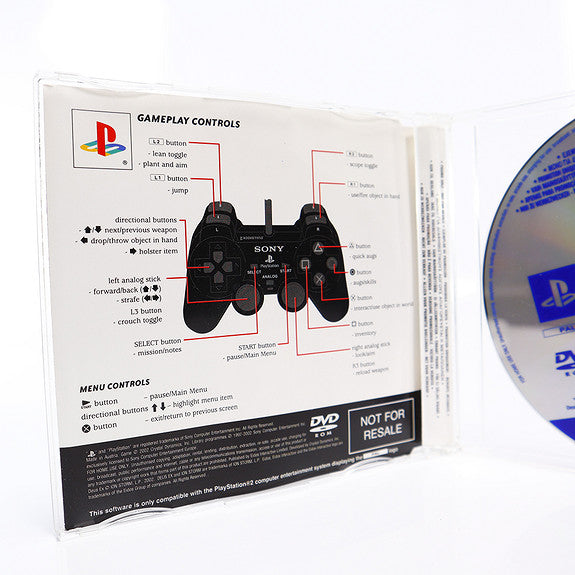 Deus Ex DX Promo Disc - PS2 Spill - Retrospillkongen
