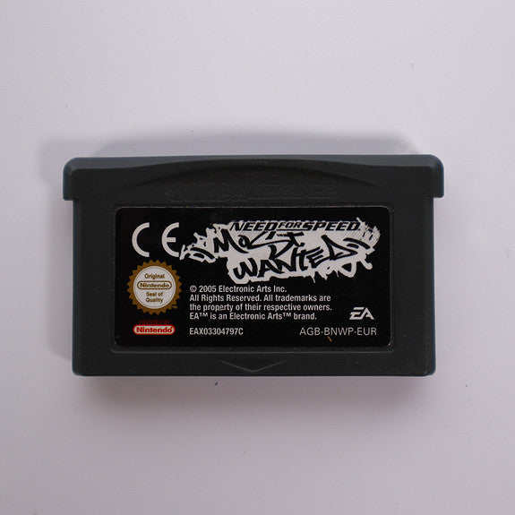 Need for speed Most Wanted - Gameboy Advance GBA Spill - Retrospillkongen