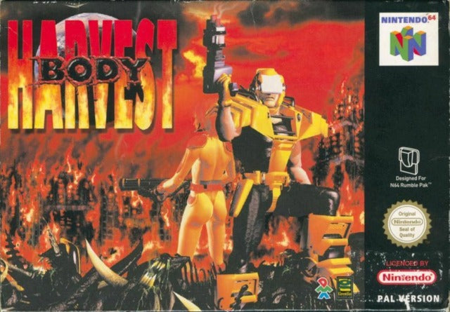Body Harvest - N64 spill - Retrospillkongen