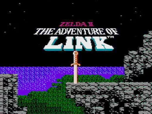 Zelda II: The Adventure of Link - NES spill - Retrospillkongen