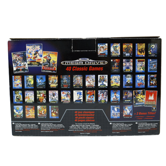 NY Sega Mega Drive Mini Classic med 100+ Ekstra games - Sega Mega Drive konsoll - Retrospillkongen
