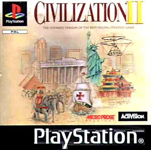Civilization II - PS1 spill - Retrospillkongen