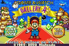 Game & Watch Gallery 4 - GBA spill - Retrospillkongen