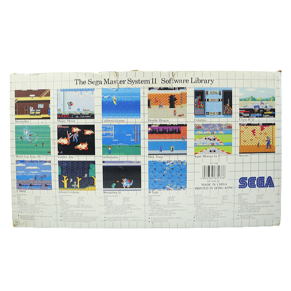 SEGA Master System 2 konsoll pakke m/ekstra kontroll - Retrospillkongen