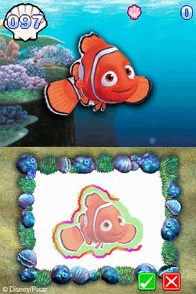 Finding Nemo: Escape to the Big Blue - Nintendo DS spill - Retrospillkongen