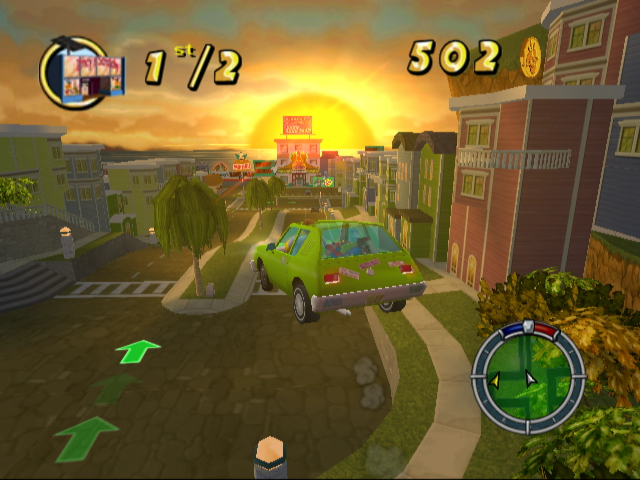 The Simpsons: Hit & Run - Gamecube spill - Retrospillkongen