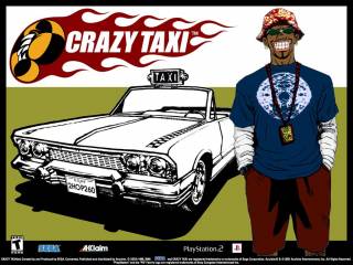 Crazy Taxi (Platinum) - PS2 spill - Retrospillkongen