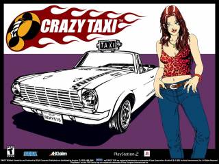 Crazy Taxi (Platinum) - PS2 spill - Retrospillkongen
