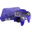 Nintendo 64 Funtastic Grape Purple Konsoll pakke - Retrospillkongen