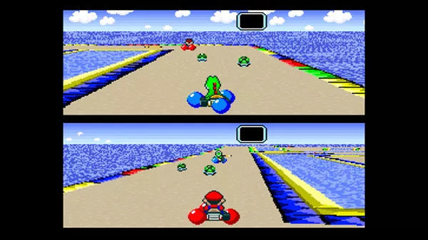 Super Mario Kart - SNES spill (US, Canada) | For display only i Eske - Retrospillkongen
