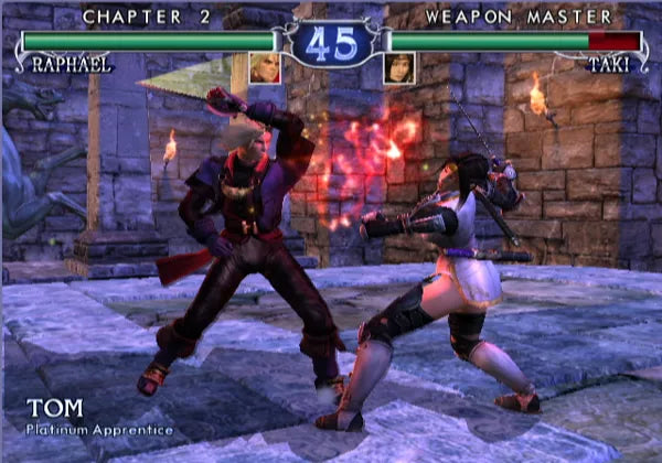SoulCalibur II - Gamecube spill - Retrospillkongen