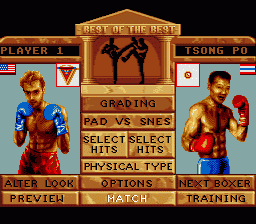 Best of the Best Championship - SNES spill - Retrospillkongen
