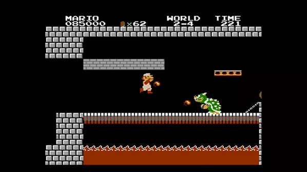 Super Mario Bros. - NES spill - Retrospillkongen