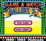 Game & Watch Gallery 3 - Game Boy Color spill - Retrospillkongen