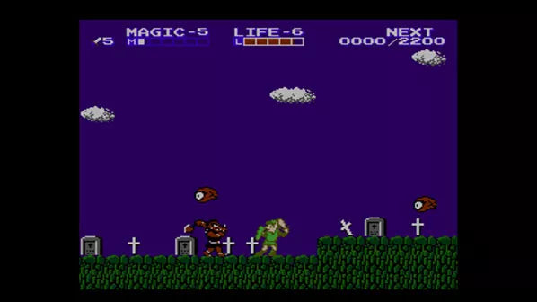 Zelda II: The Adventure of Link - NES spill - Retrospillkongen