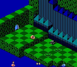 Snake Rattle N Roll - NES spill - Retrospillkongen