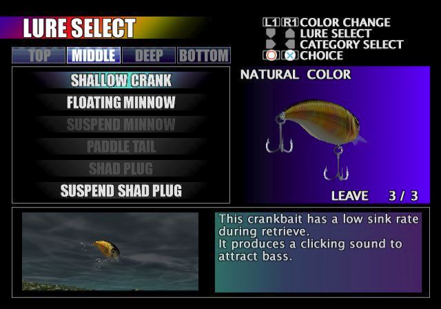 Top Angler: Real Bass Fishing - Gamecube spill - Retrospillkongen