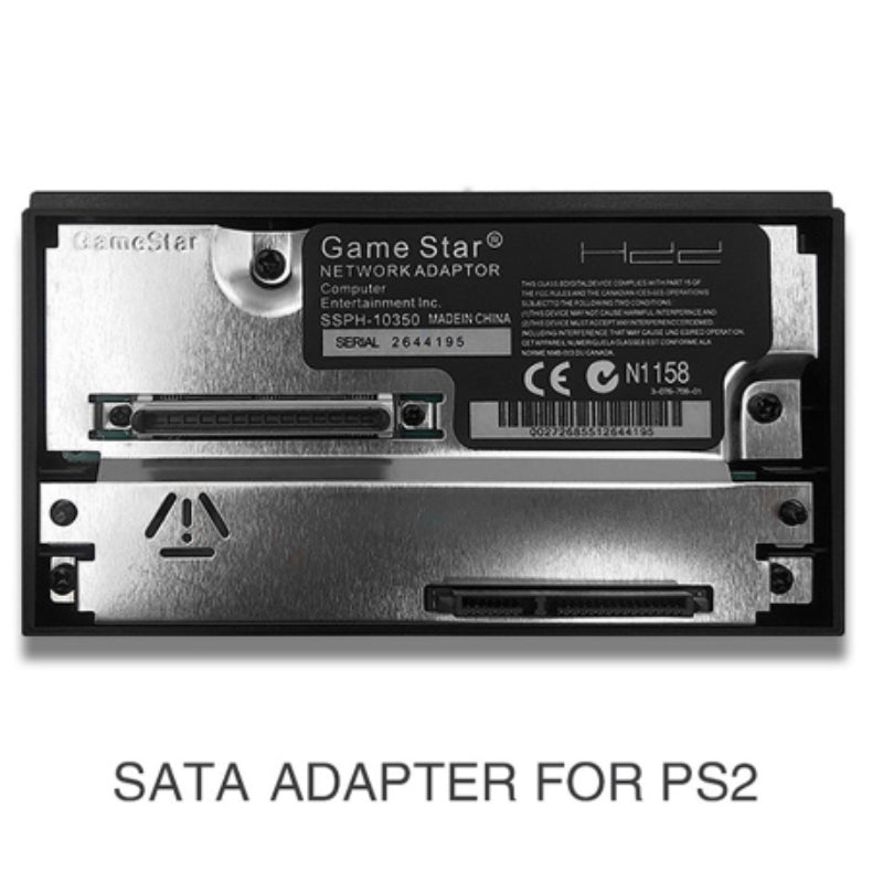 SATA/IDE-grensesnitt nettverksadapter for PS2 Fat spillkonsoll - HDD-kompatibilitet og rask lasting - Retrospillkongen