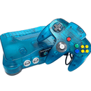 Nintendo 64 Funtastic Ice Blue Konsoll pakke - Retrospillkongen