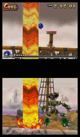Sonic Rush Adventure - Nintendo DS spill - Retrospillkongen