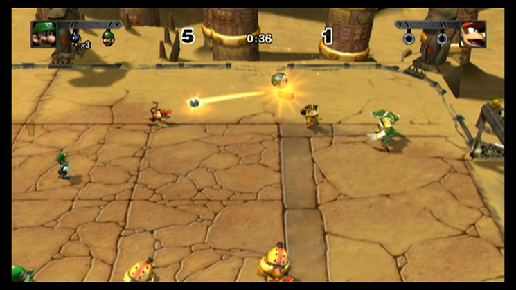 Mario Strikers Charged Football - Wii spill - Retrospillkongen
