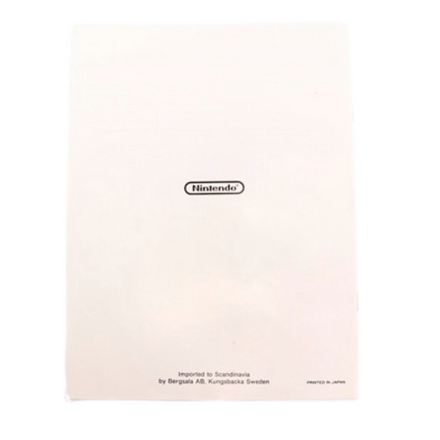 Instruction Manual for Nintendo Video Game - Tilbehør - Retrospillkongen