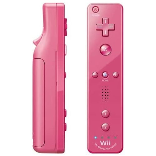 Original Nintendo Wii Motion Remote Plus (Rosa) - Wii Tilbehør - Retrospillkongen