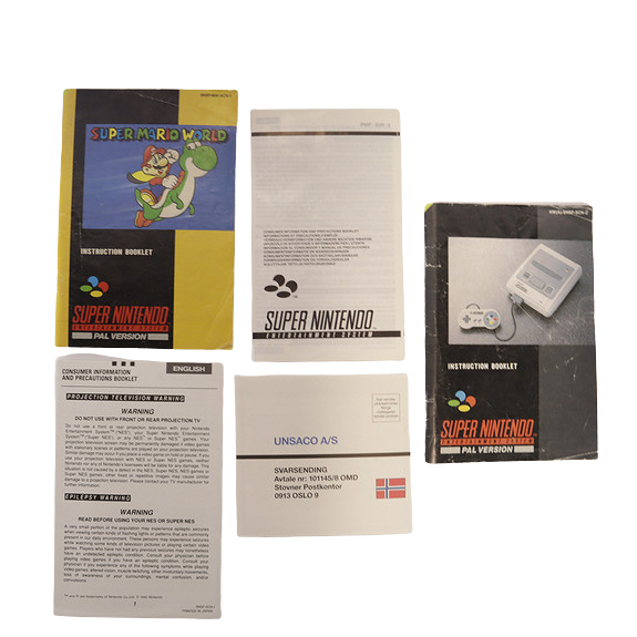 Komplett SNES konsoll pakke - Retrospillkongen