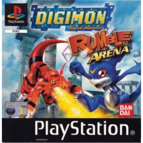 Digimon Digital Monster Rumble Arena - PS1 spill - Retrospillkongen