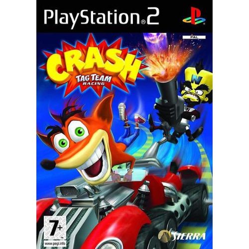 Crash Tag Team Racing platinum - PS2 spill - Retrospillkongen