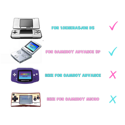 Strømforsyning til Gameboy Advance Sp / Nintendo DS 1.generasjon - Retrospillkongen