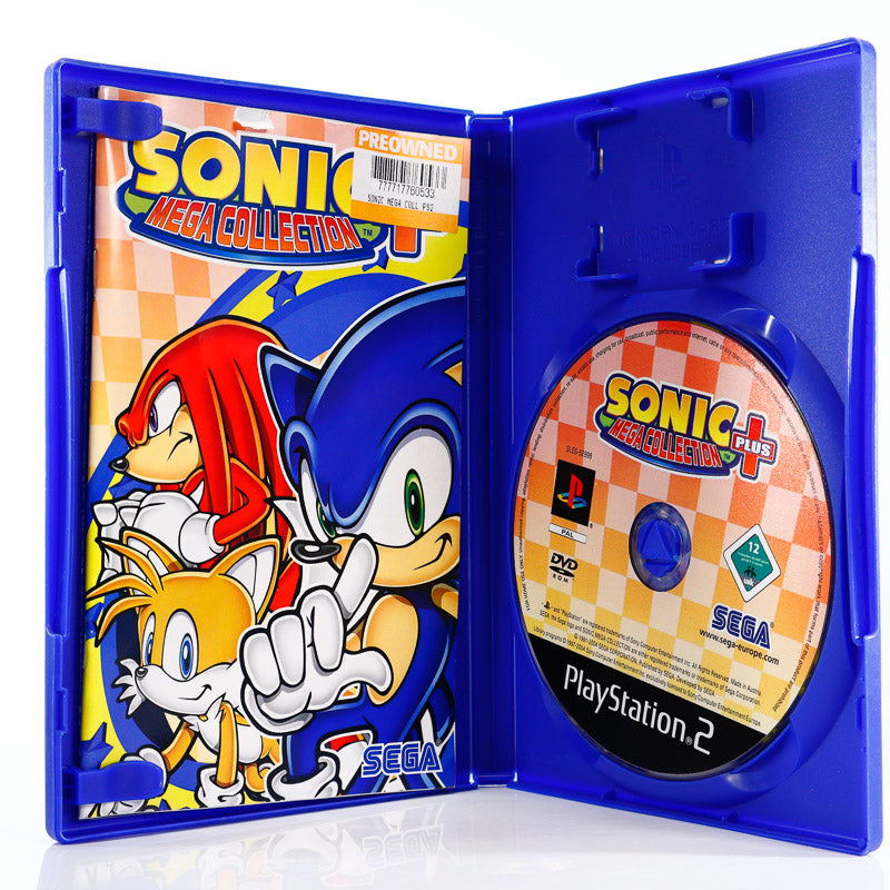 Sonic Mega Collection Plus - PS2 spill - Retrospillkongen