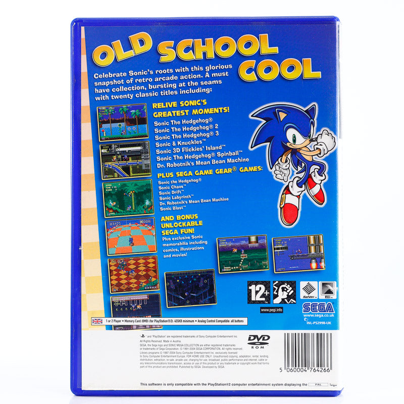 Sonic Mega Collection Plus - PS2 spill - Retrospillkongen