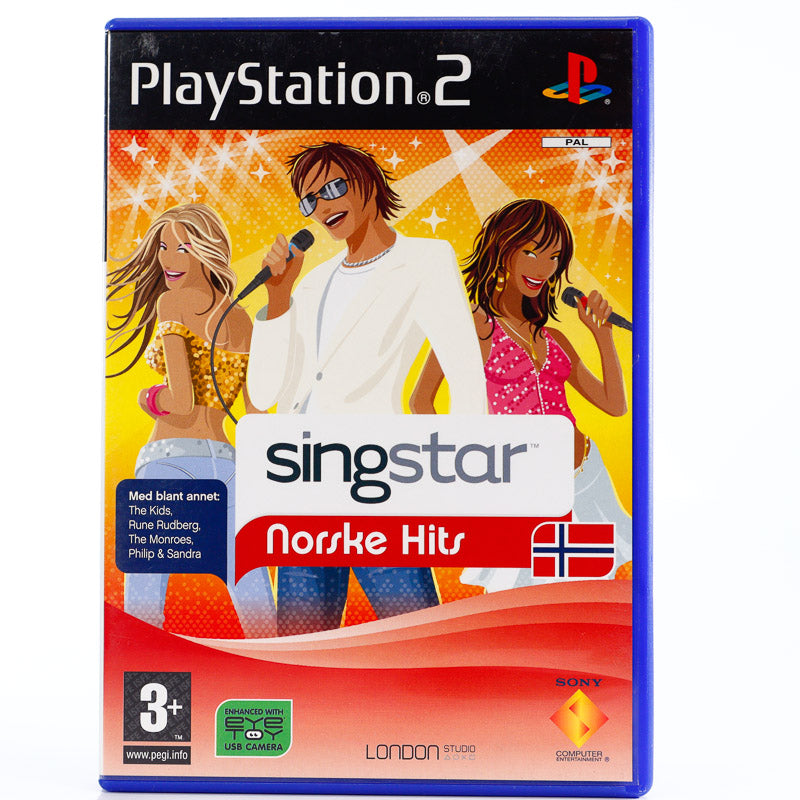 Singstar Norske Hits - PS2 spill - Retrospillkongen